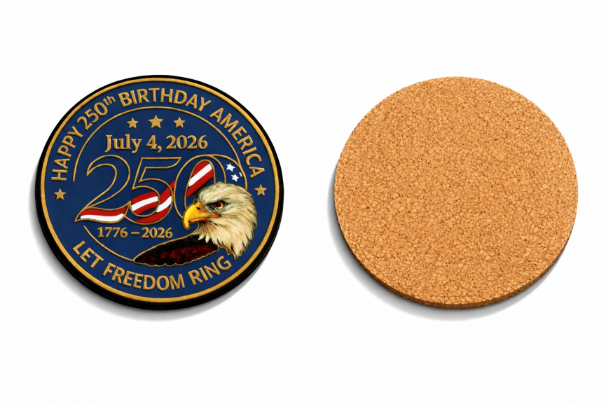 250th Coaster With Shadow Copy