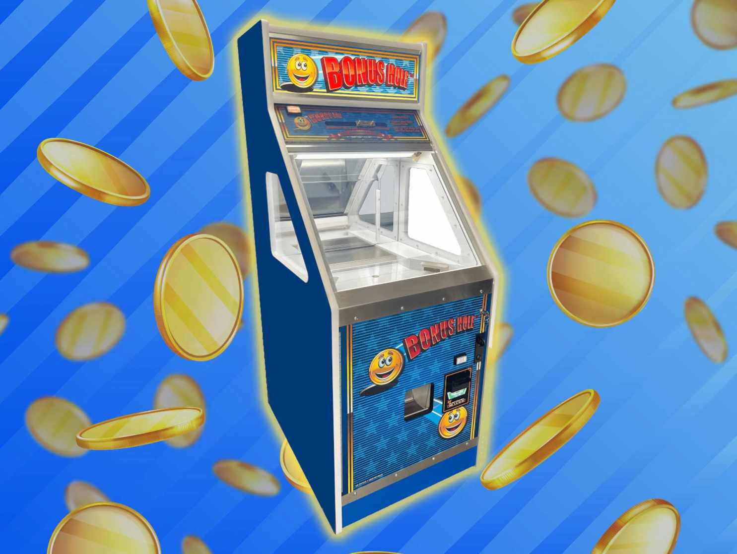 8 Line Supply Coin pushing machine