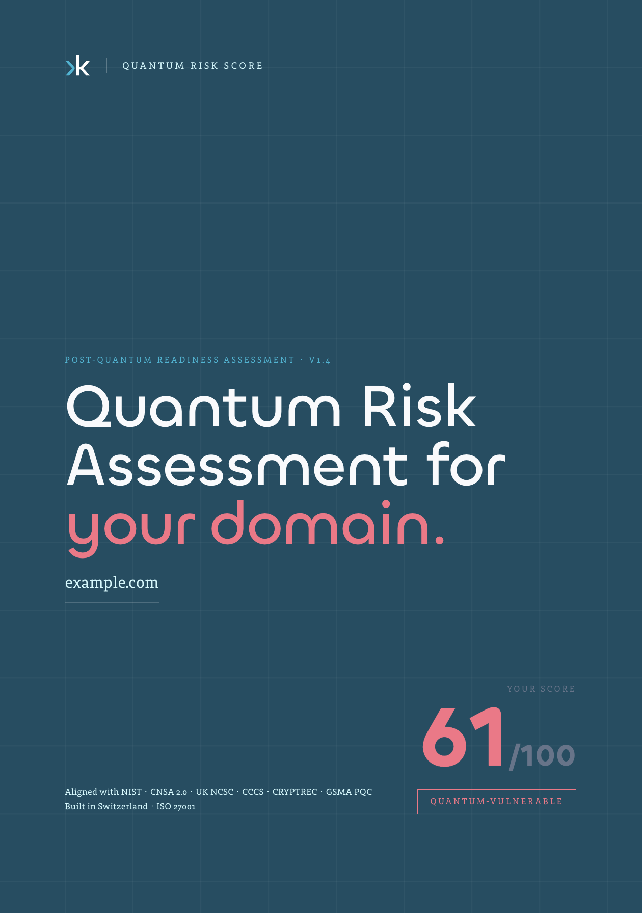Duokey QRS Sample Report