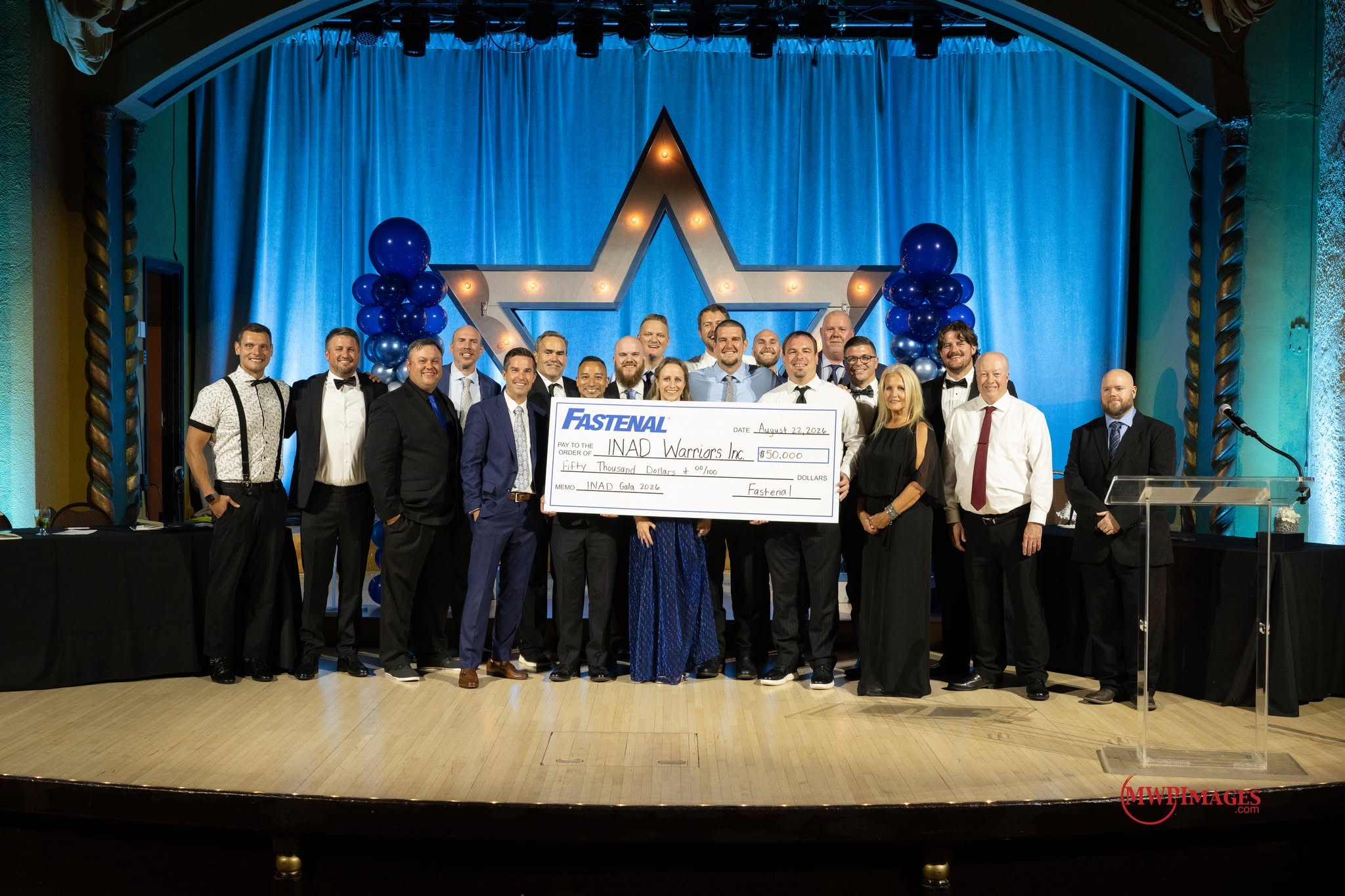 Elite Sponsor and $50,000 donor Fastenal