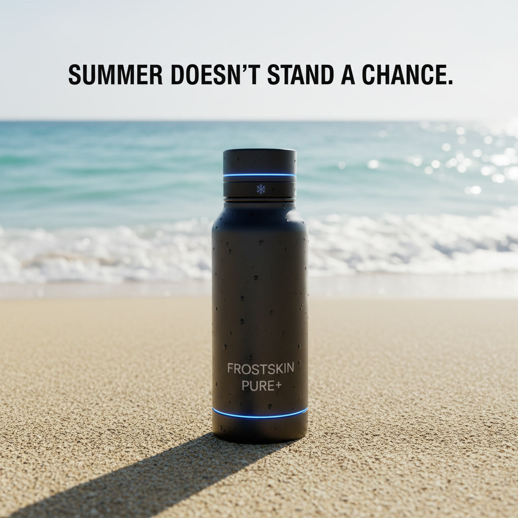 FrostSkin UV-C Electronic Cooling Bottle