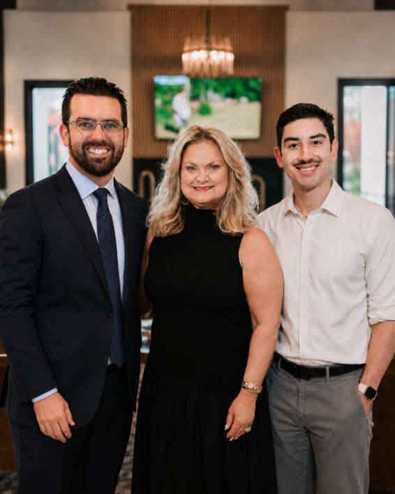 Mike Buccigrossi, Kelly Flanagan, and Nick Foley