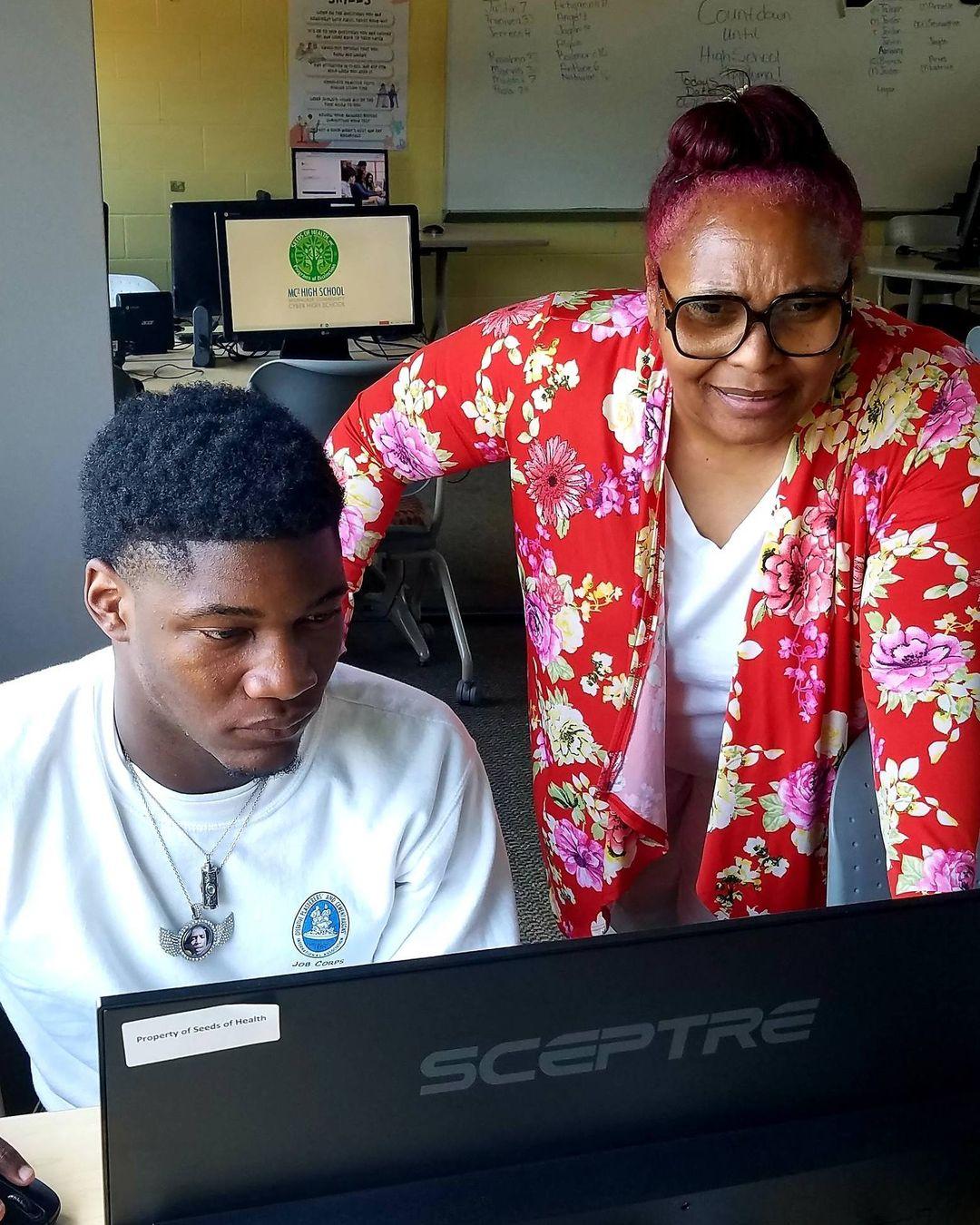 Milwaukee Job Corps Student And Instructor