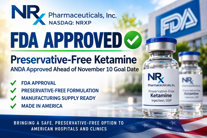 NRx Pharmaceuticals, Inc. NASDAQ: NRXP