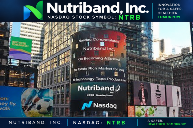 Nutriband Inc. (NASDAQ: NTRB) $NTRB