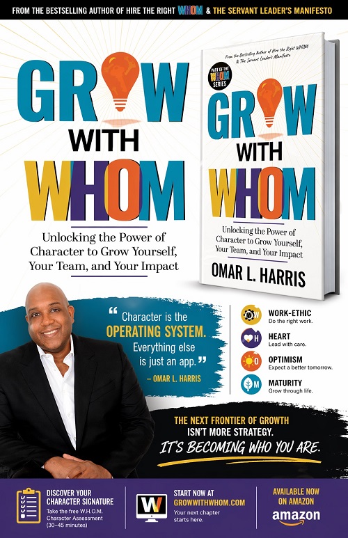 Omar L Harris, new book: Grow with WHOM
