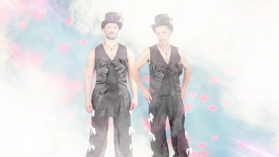 Sidow and Richard as the Two Grooms
