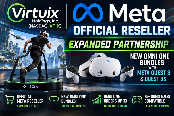 Virtuix Holdings, Inc. (NASDAQ: VTIX) $VTIX $META